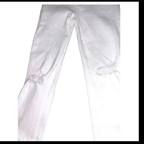 NWOT PAIGE DENIM “HOXTON SLIM” WHITE JEANS SIZE 24 - Picture 4 of 11